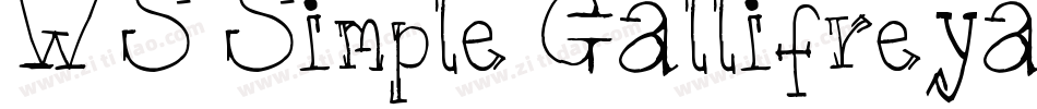 WS Simple Gallifreyan字体转换